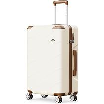 軽量Sサイズ　静音8輪　キャリーバッグ　スーツケース　キャリーケース ベージュ Amazon | [MONOMI] スーツケース キャリーケース 機内持ち込み 大容量